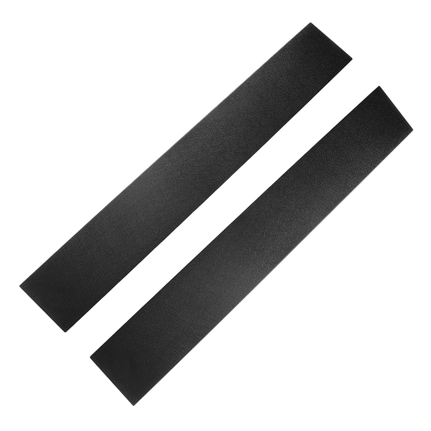 RANSOTO 926-446 B Pillar Trim Door Molding Compatible with 2008-2020 Chrysler Town Country, Dodge Grand Caravan Driver & Passenger Side Windshield Outer Cover Replaces 926-445 5020664AA 5020665AA