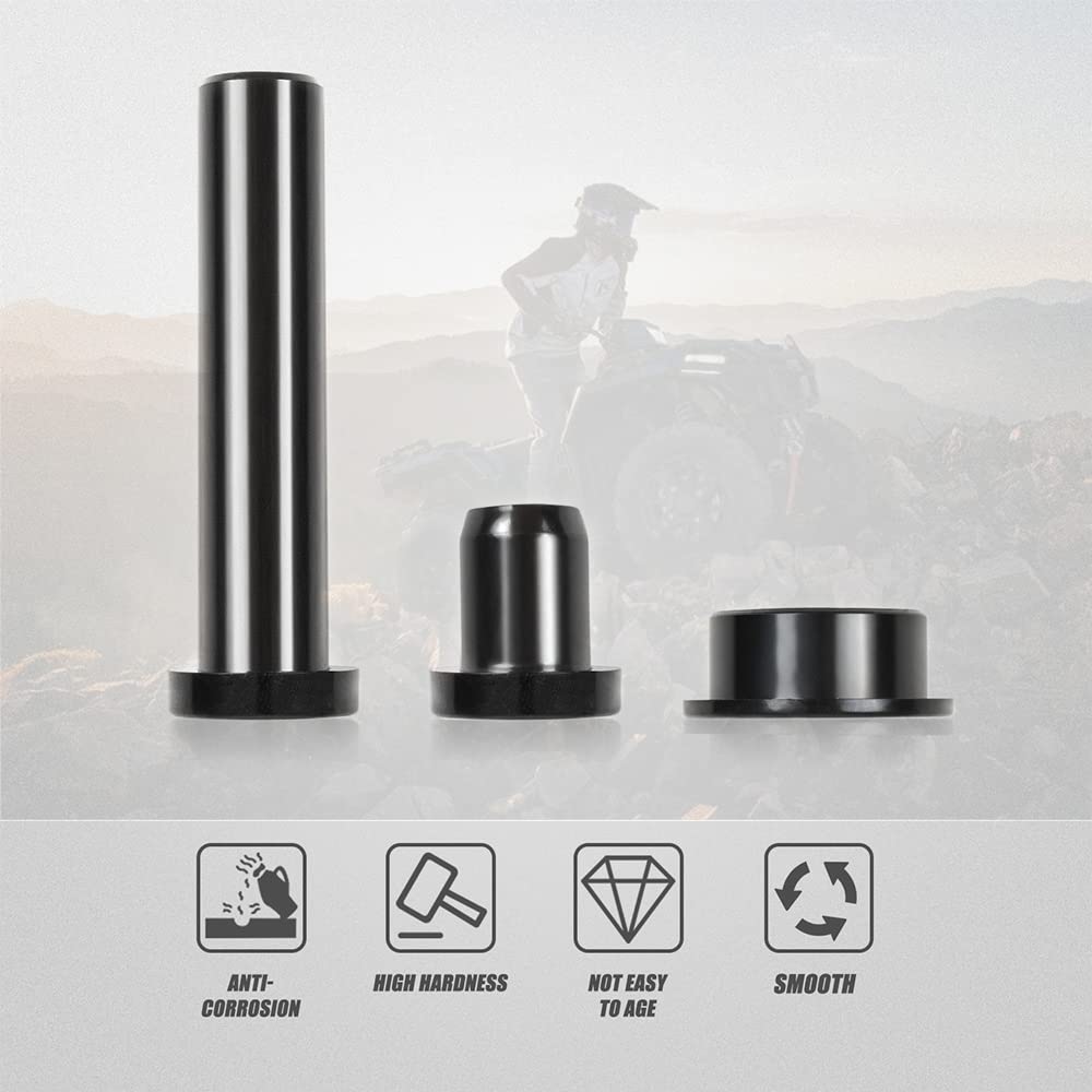 RANSOTO 28PCS Front Rear Control Arm Bushing Kit for Polaris Sportsman 400 450 500 570 800 (1996-2018), A-Arm Long & Short Bushings Replaces 5439270 5438895 5436972 5434548 5433063 5432091 5436973 5432092
