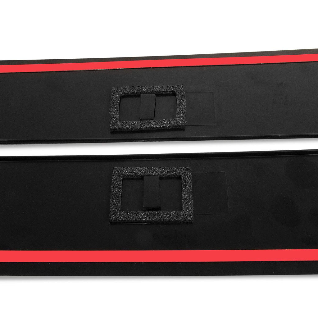RANSOTO 926-446 B Pillar Trim Door Molding Compatible with 2008-2020 Chrysler Town Country, Dodge Grand Caravan Driver & Passenger Side Windshield Outer Cover Replaces 926-445 5020664AA 5020665AA