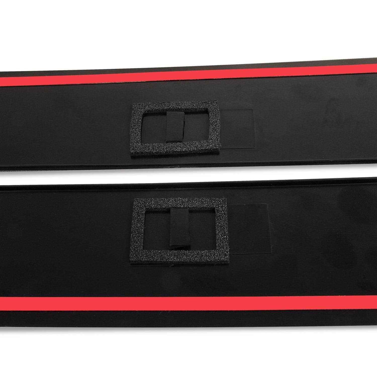 RANSOTO 926-446 B Pillar Trim Door Molding Compatible with 2008-2020 Chrysler Town Country, Dodge Grand Caravan Driver & Passenger Side Windshield Outer Cover Replaces 926-445 5020664AA 5020665AA